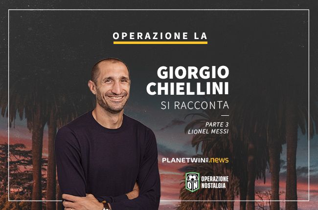 Giorgio Chiellini a Planetwin365.News: "Messi nell'elite della storia del calcio"